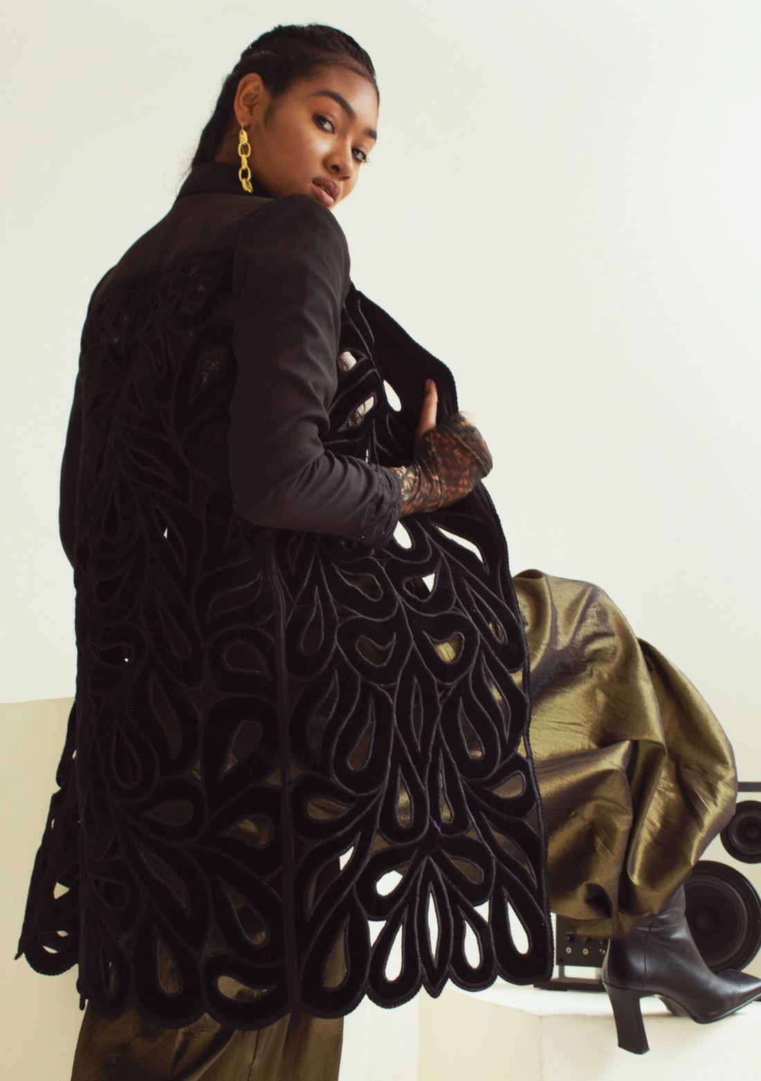 A look from Christie Brown